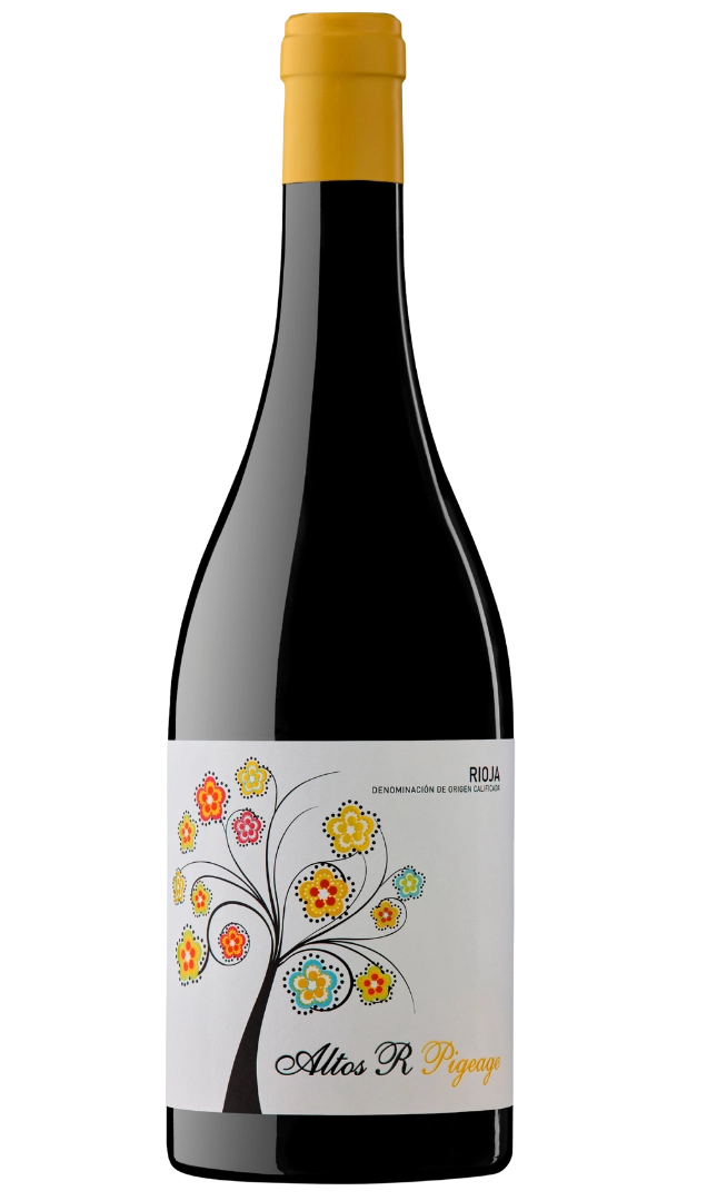 Caja de madera 6 botellas Pigeage